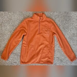 NWT Goodfellow & Co Men's Rust Zip-Up Sweater